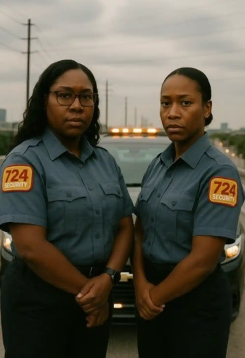 724 Security officers on patrol