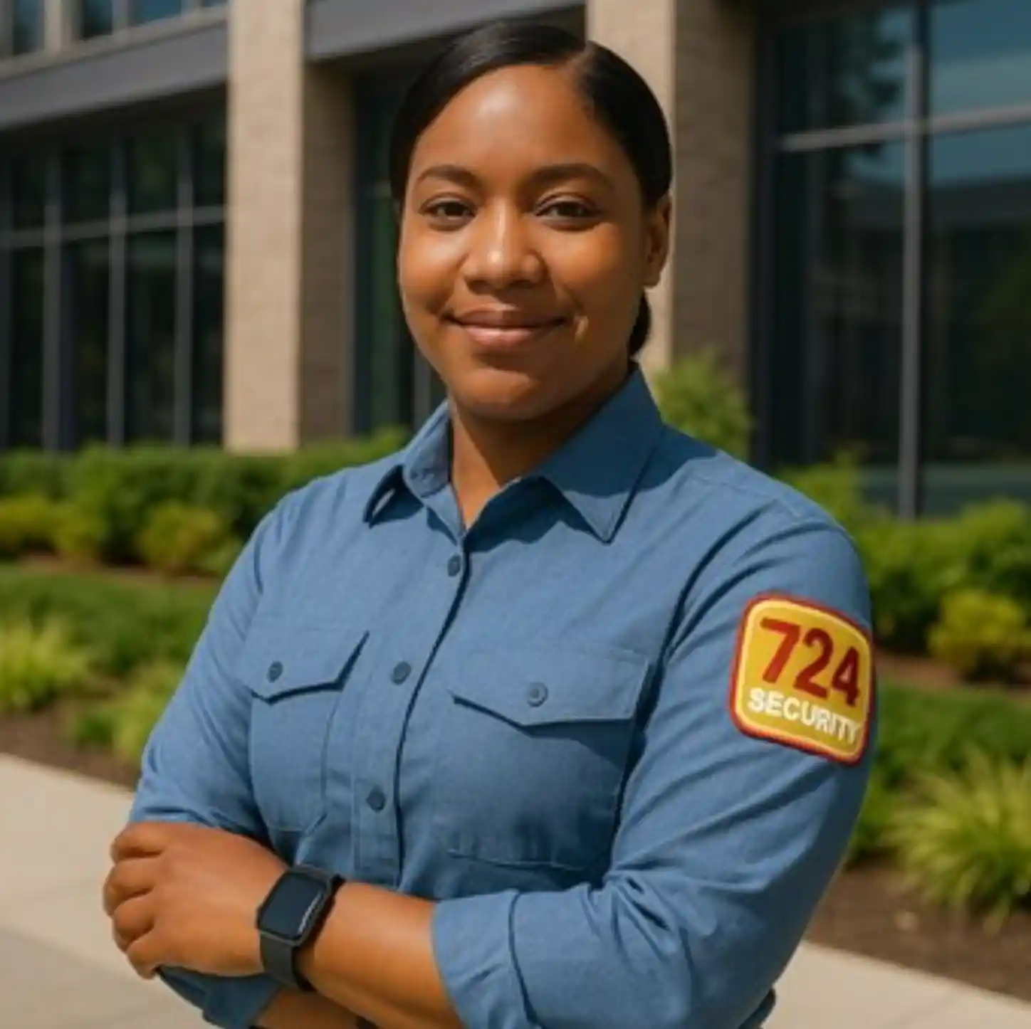 724 Security officer on duty